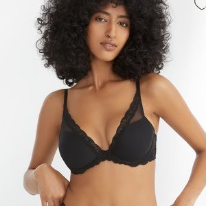 Natori Feathers Contour Plunge Bra!